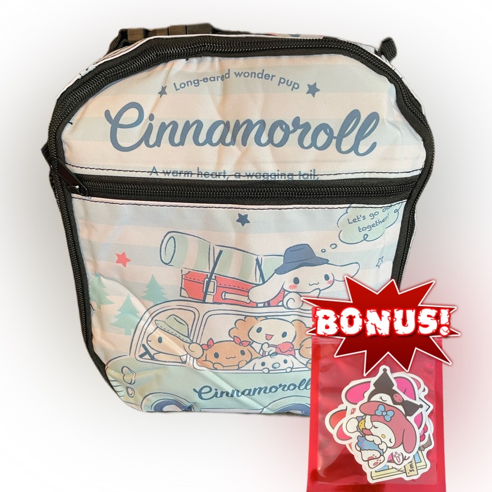 Cinnamoroll Insulated Nylon Lunchbox